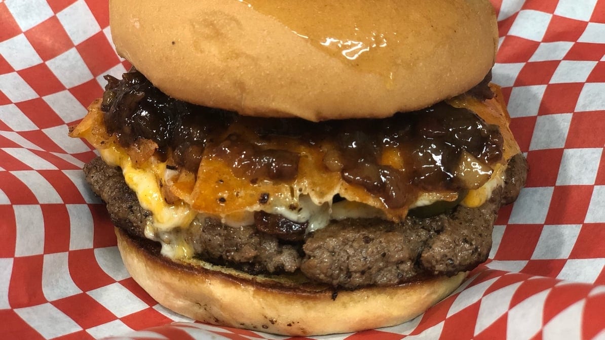 Bacon Jammer Burger.