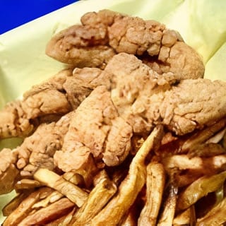 4 Piece Chicken Strips with Fries
