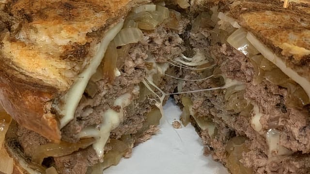 Patty Melt Burger.