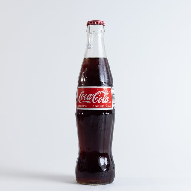 Glass Bottle Coke.