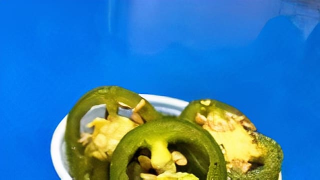 Grilled Jalapeños.