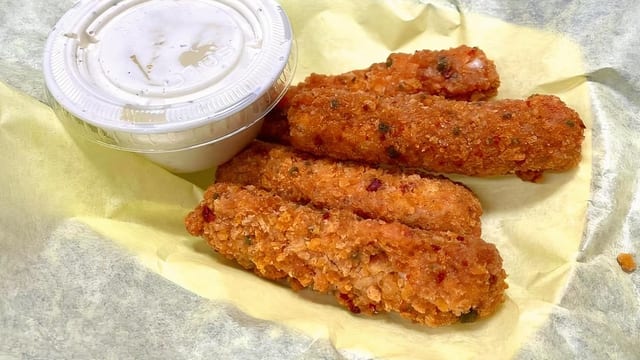 Small Jalapeño Cheese Sticks.