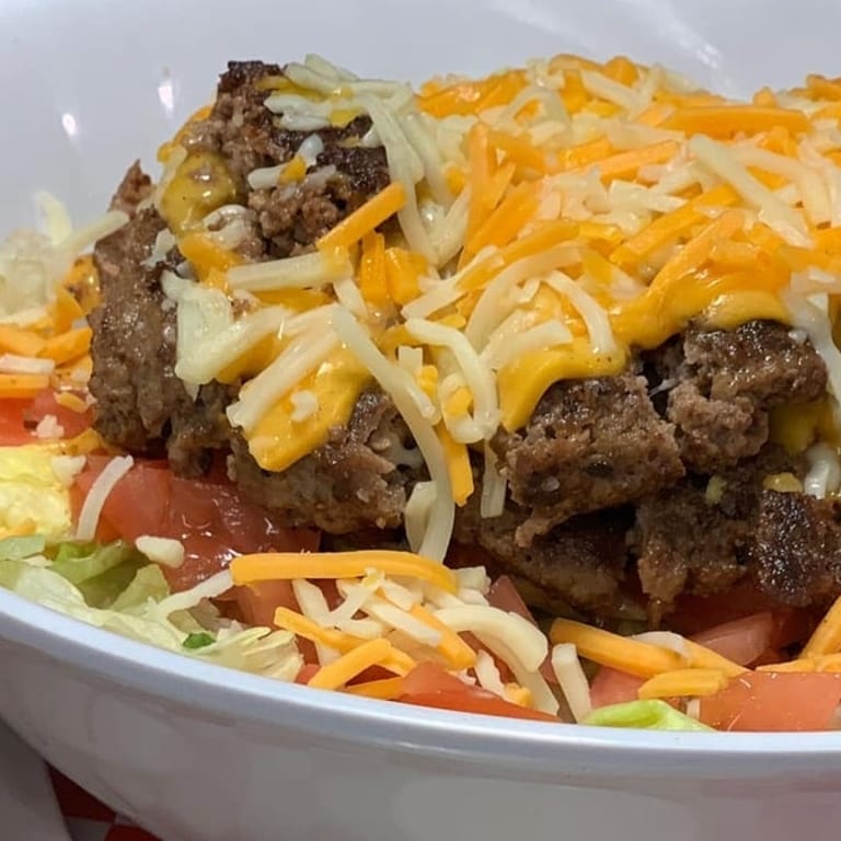 Indulge in Our Cheeseburger